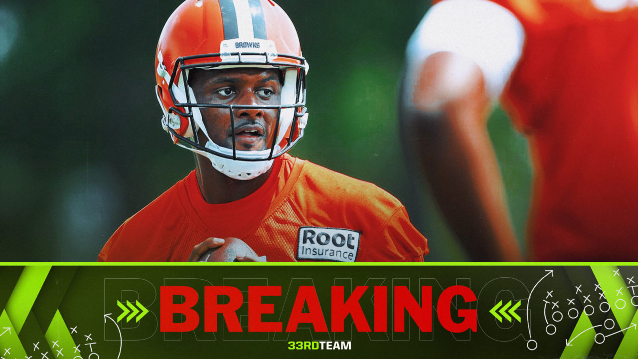 Deshaun Watson to start in Browns' preseason opener