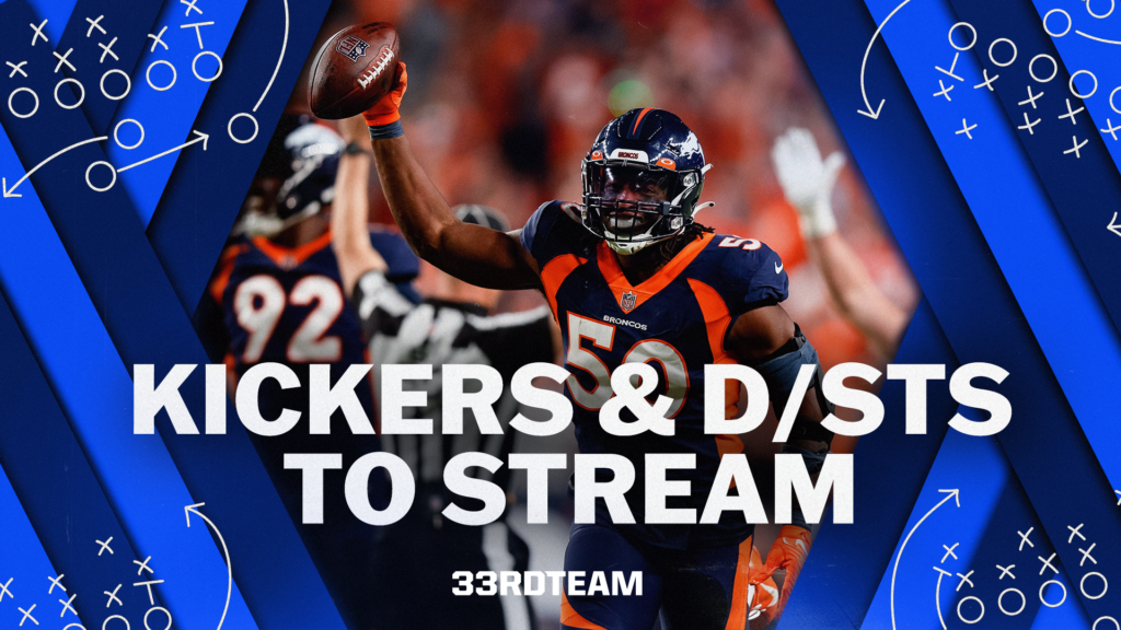 Top Week 4 Streaming Defenses and Kickers The 33rd Team