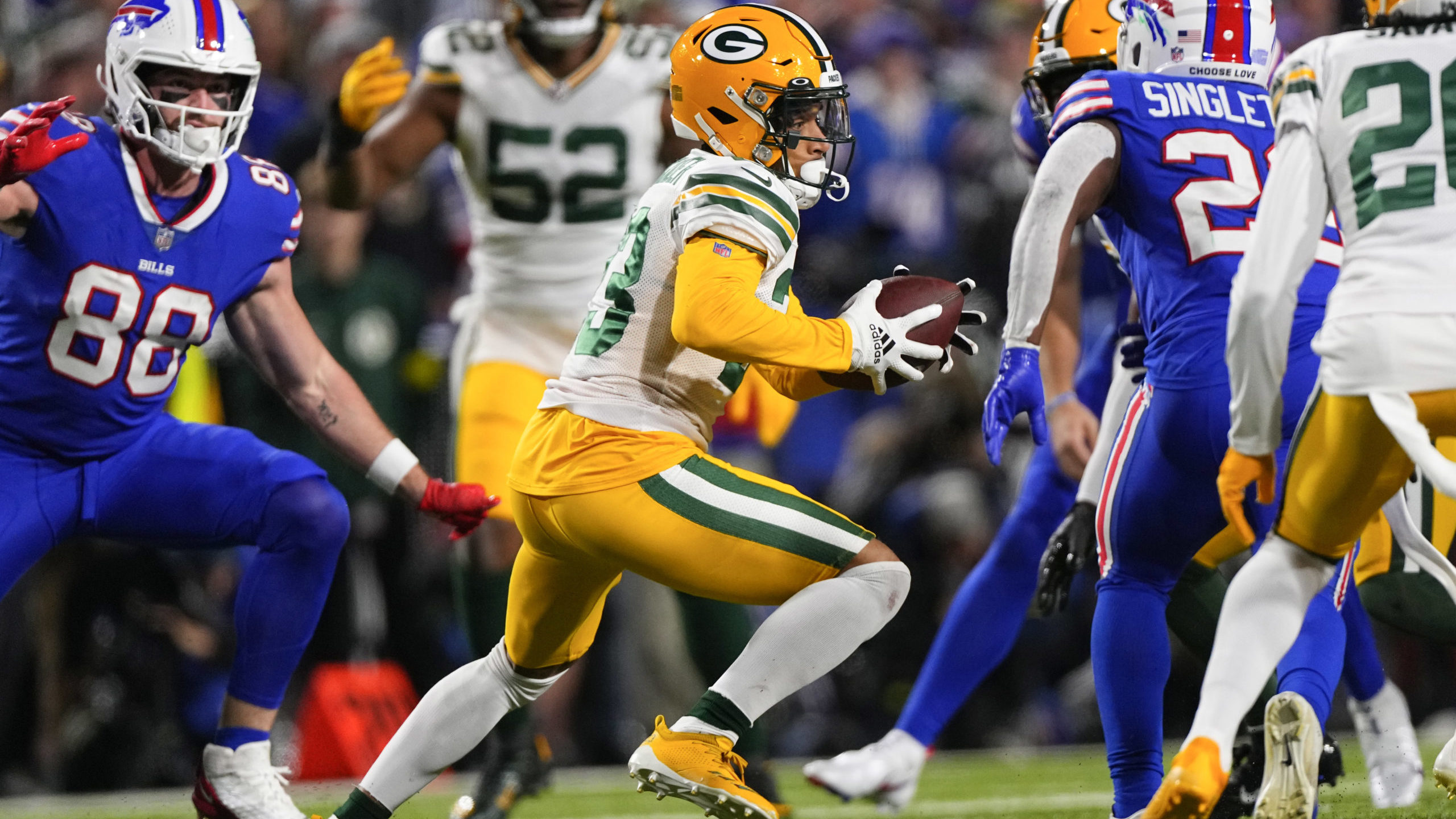 Jaire Alexander Packers vs. Bills