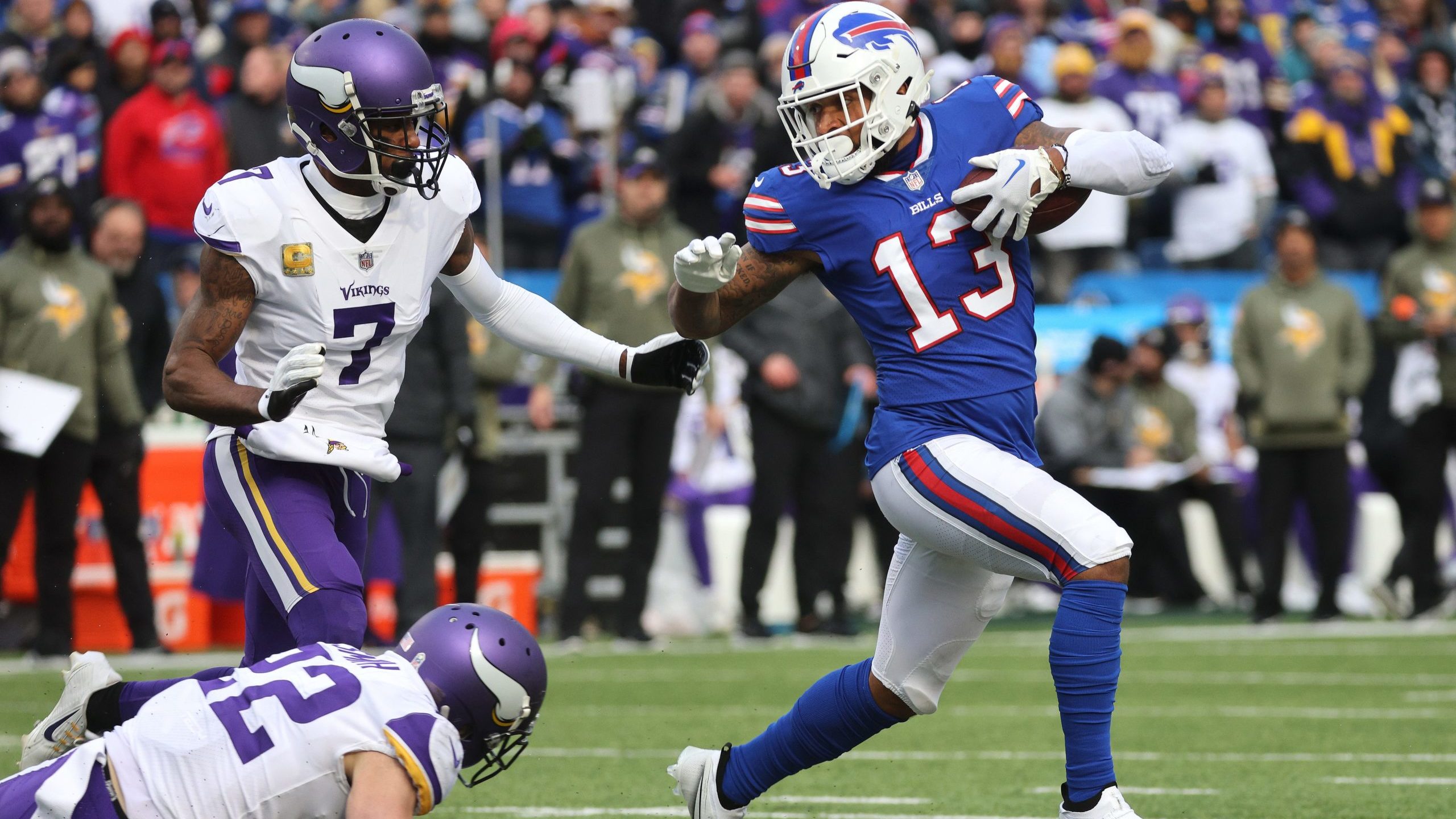 Gabe Davis' questionable catch in Bills-Vikings thriller would've