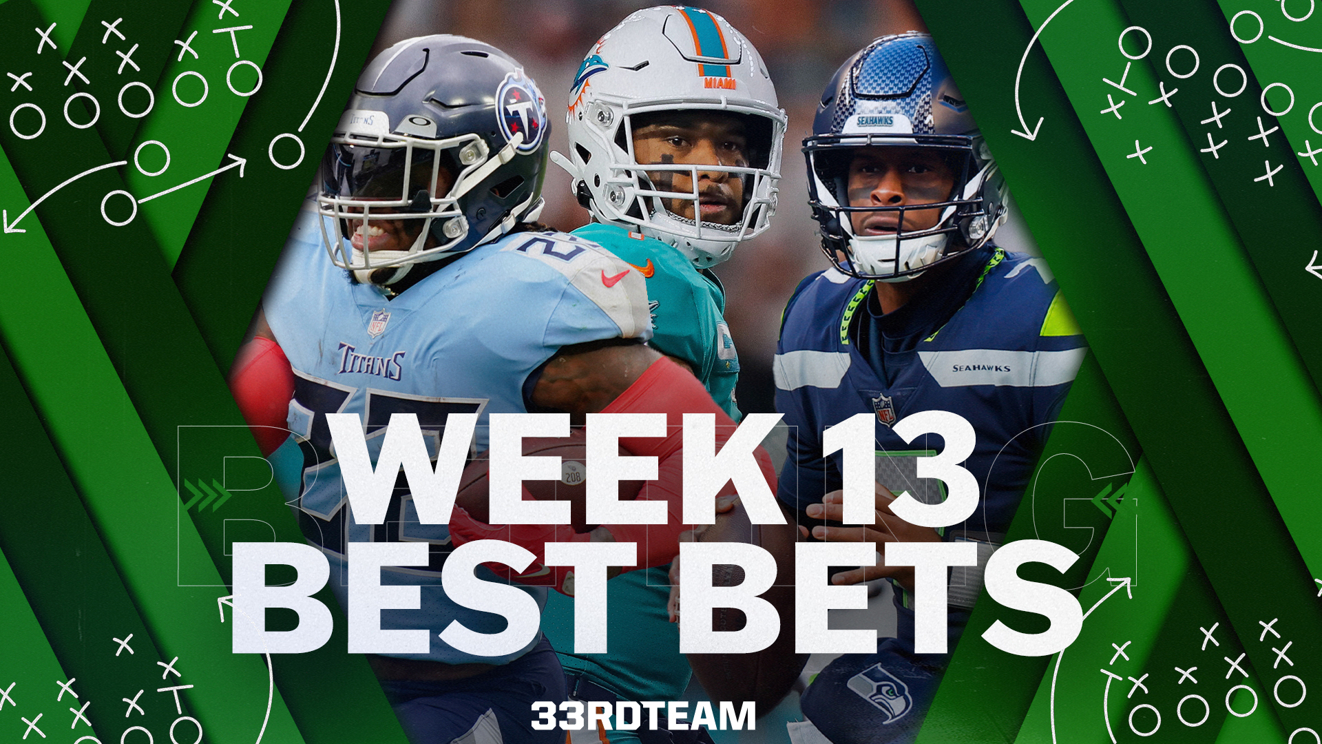 Week 13 NFL Best Bets, Plus Two Winning Teasers