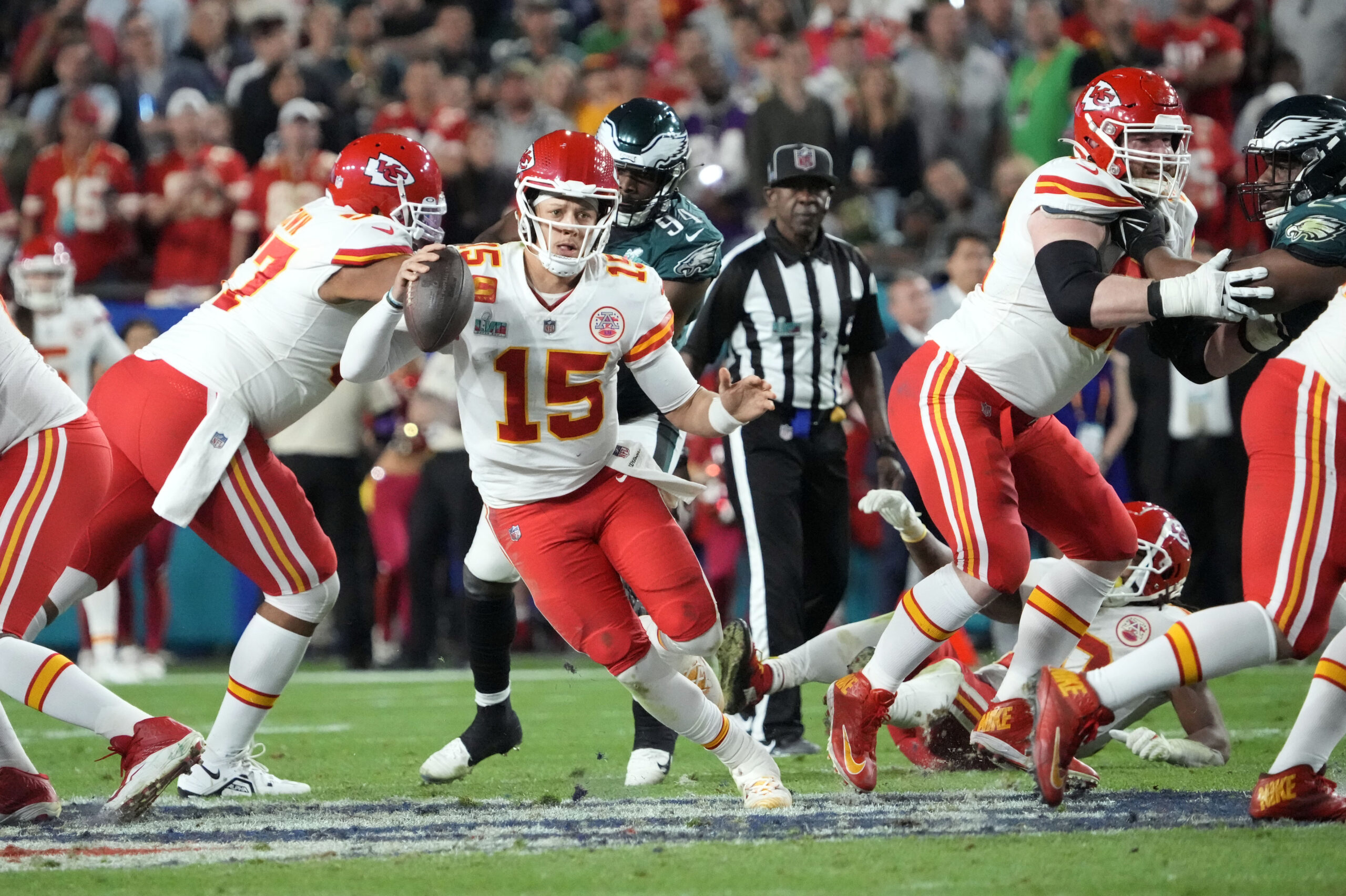 Patrick Mahomes wins second Super Bowl MVP in 'sprained ankle game'