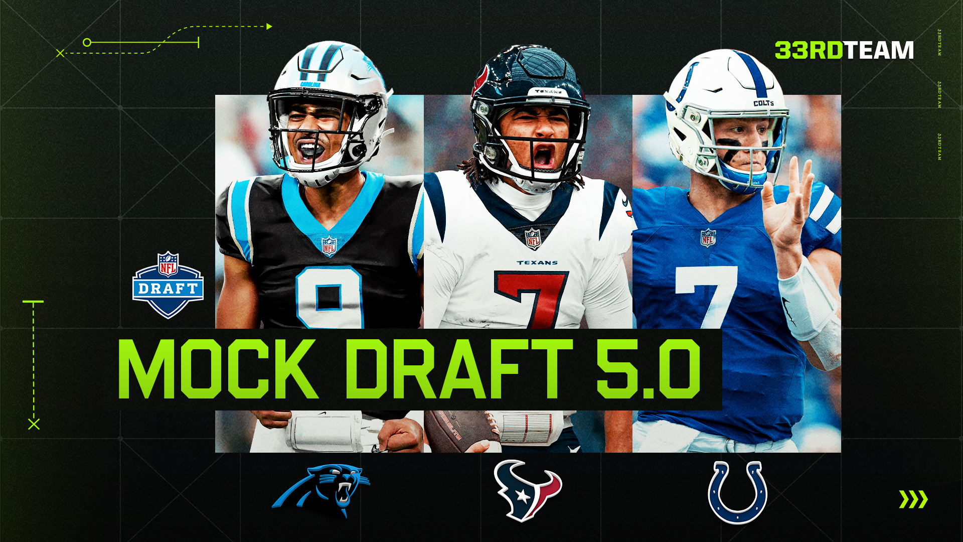 Carolina Panthers 7-round 2023 NFL mock draft: Taking chances early
