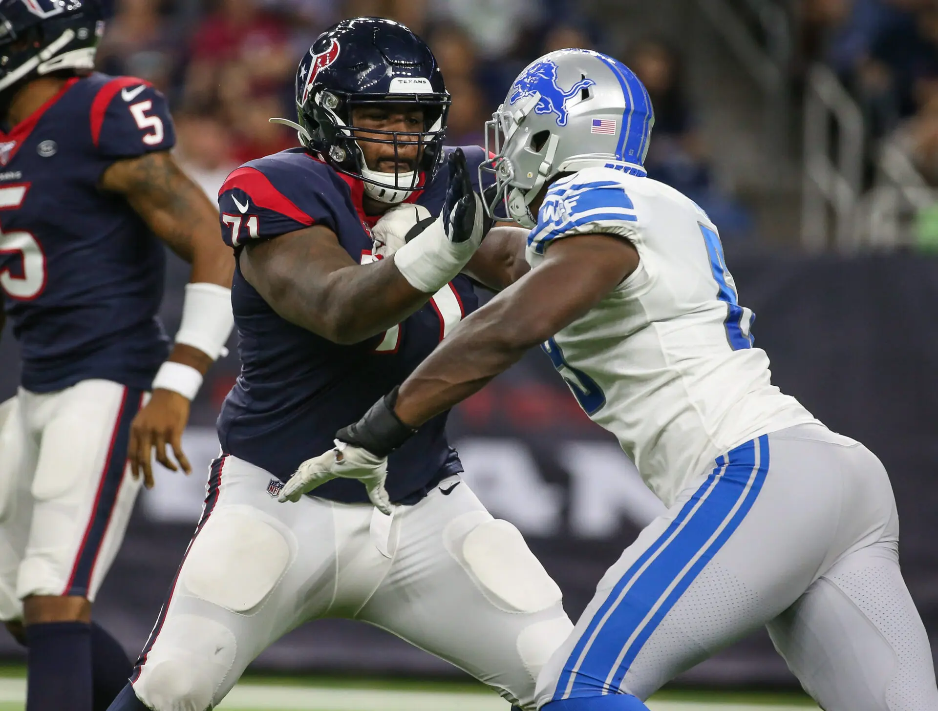 Houston Texans: Tytus Howard's status against the Pats remains uncertain