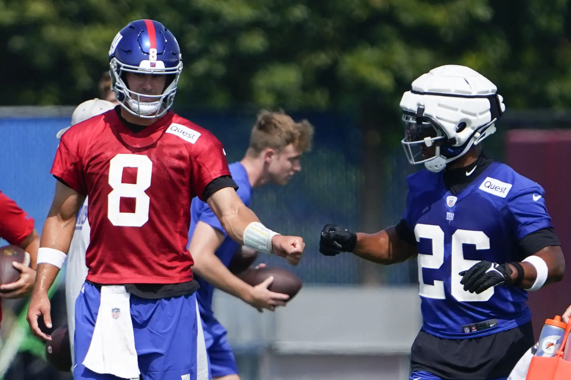 Giants training camp: What to watch for as padded practices return