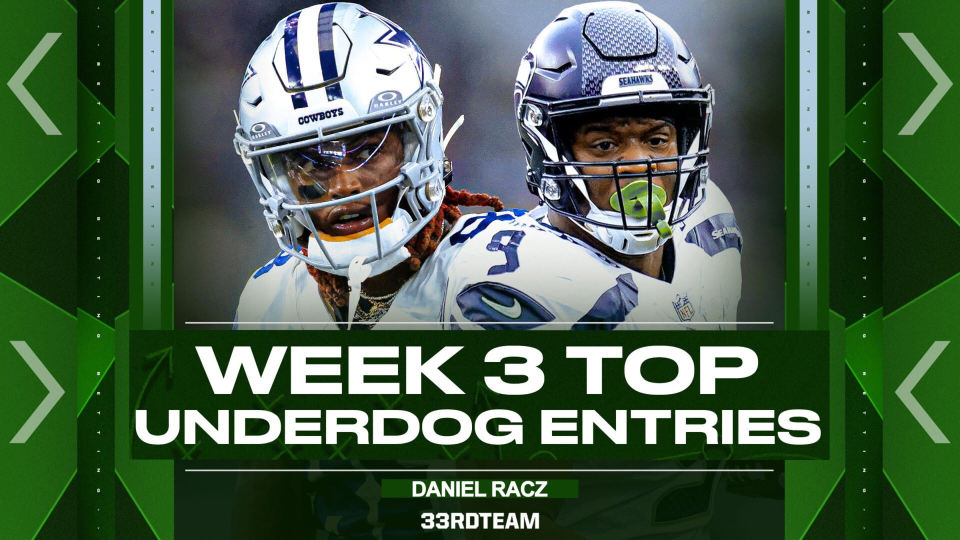 NFL Week 3: Evaluating Underdog Fantasy Entries and Projecting Key Picks -  BVM Sports