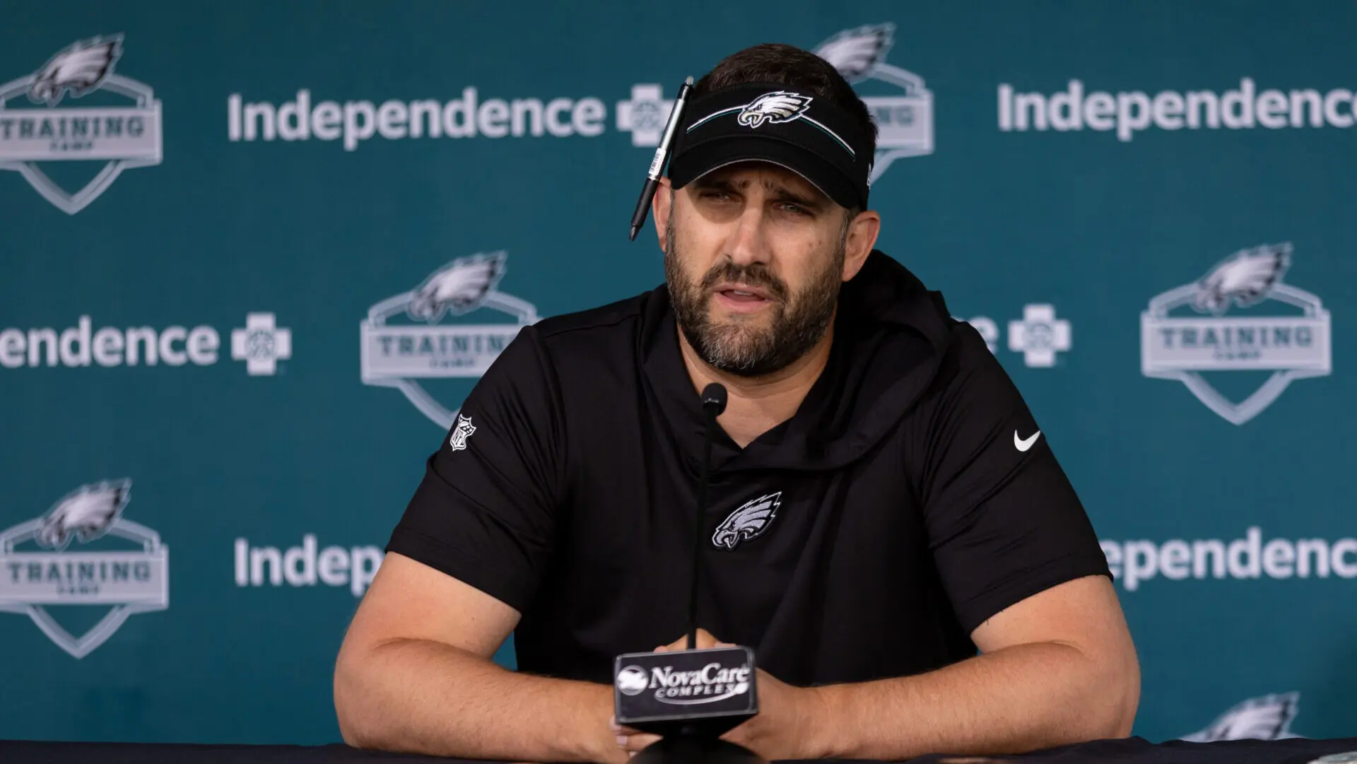 Eagles rookie coach Nick Sirianni faces former team - The San