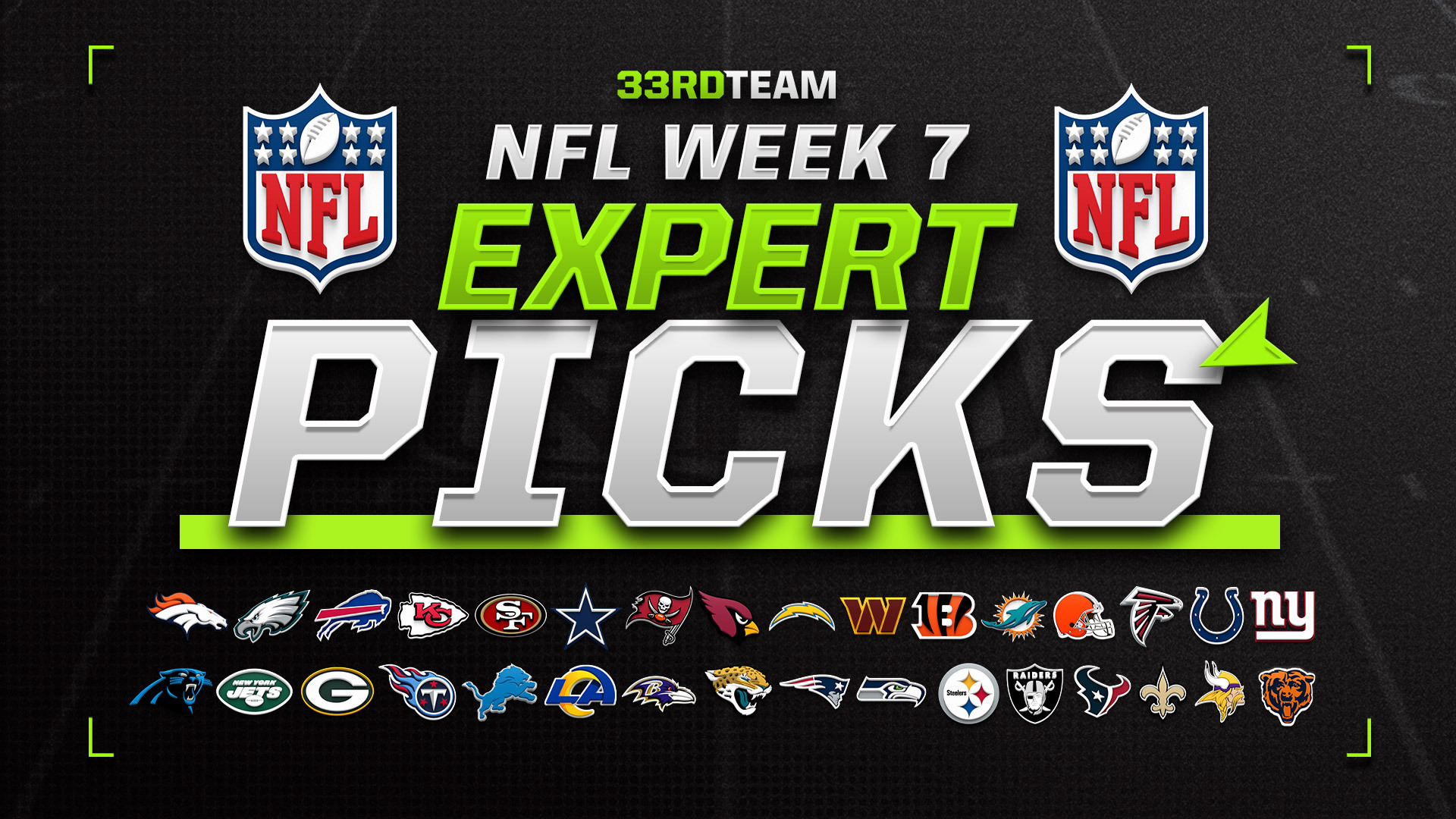 Free NFL Weekly Picks: ML, ATS & Totals