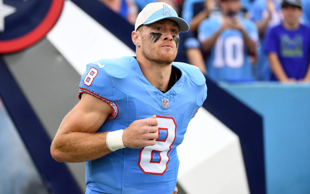 Tennessee Titans quarterback Will Levis