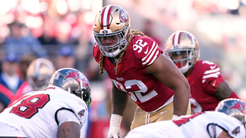 San Francisco 49ers defensive end Chase Young