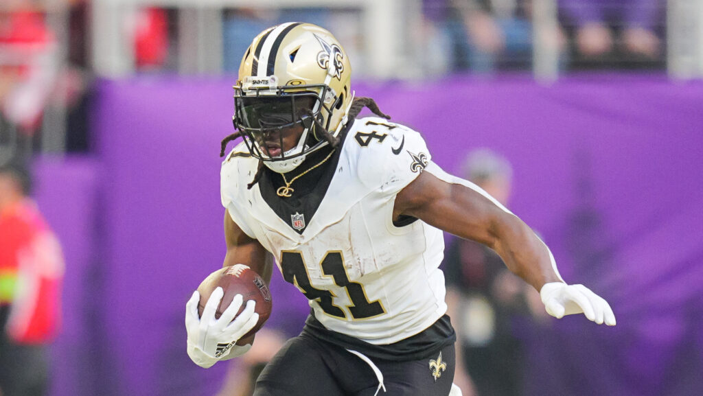 New Orleans Saints running back Alvin Kamara