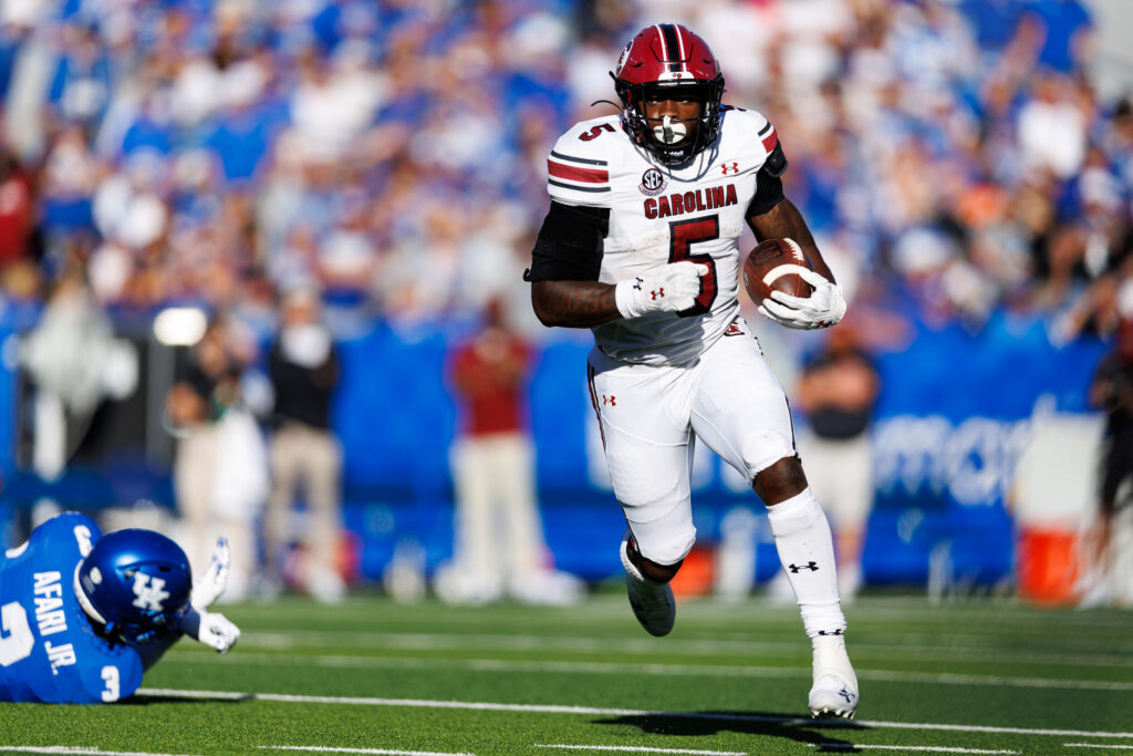 South Carolina running back Raheim Sanders