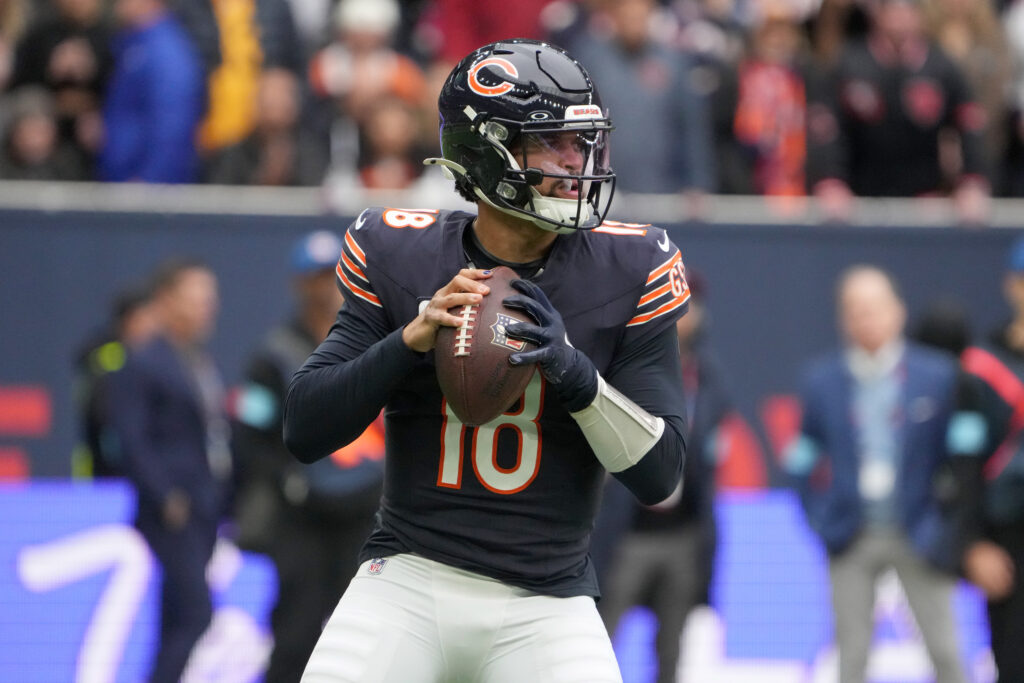 Chicago Bears quarterback Caleb Williams