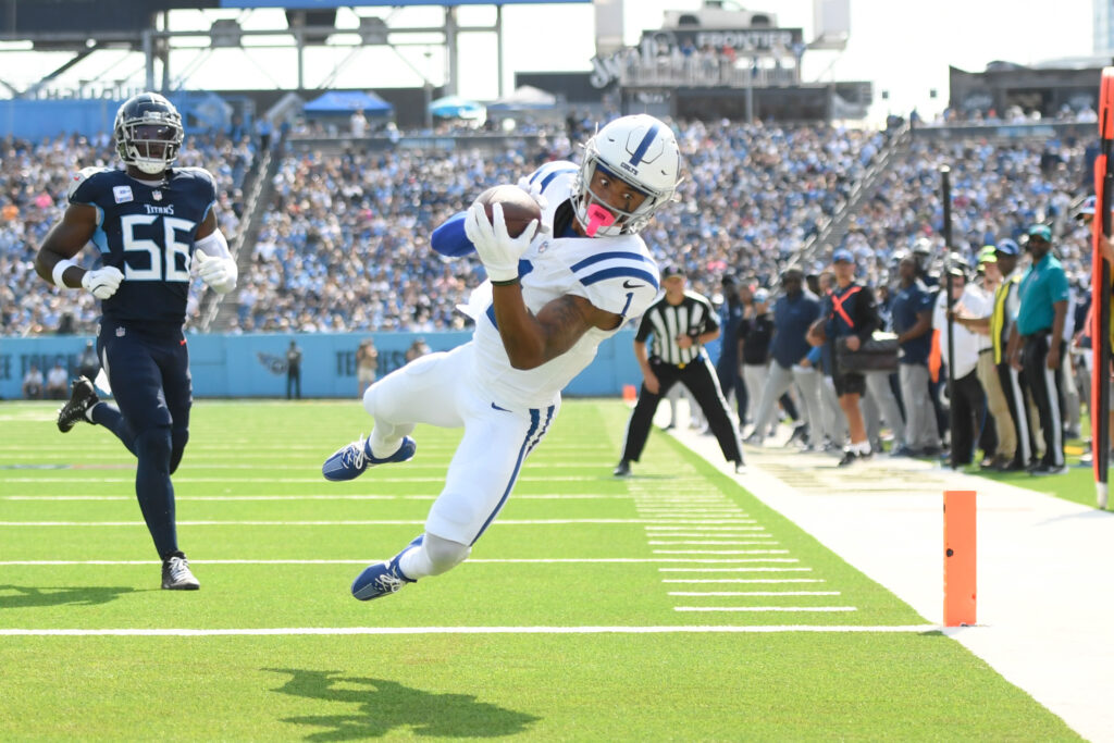 Indianapolis Colts wide receiver Josh Downs