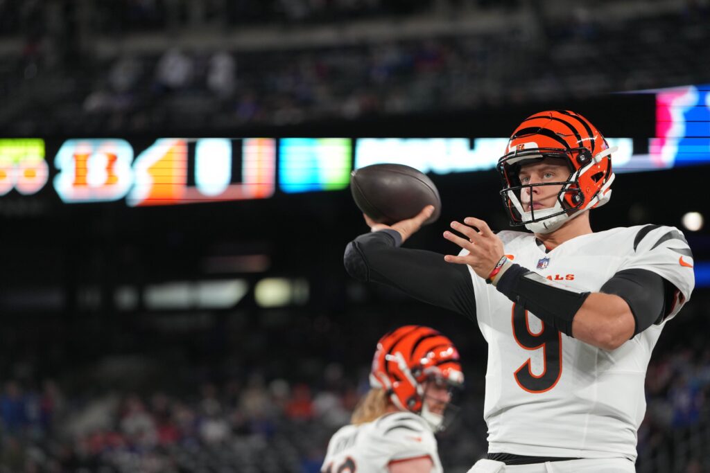 Cincinnati Bengals quarterback Joe Burrow. 