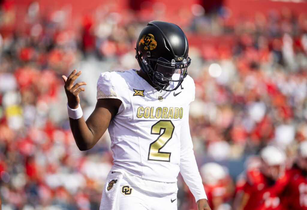 Colorado quarterback Shedeur Sanders