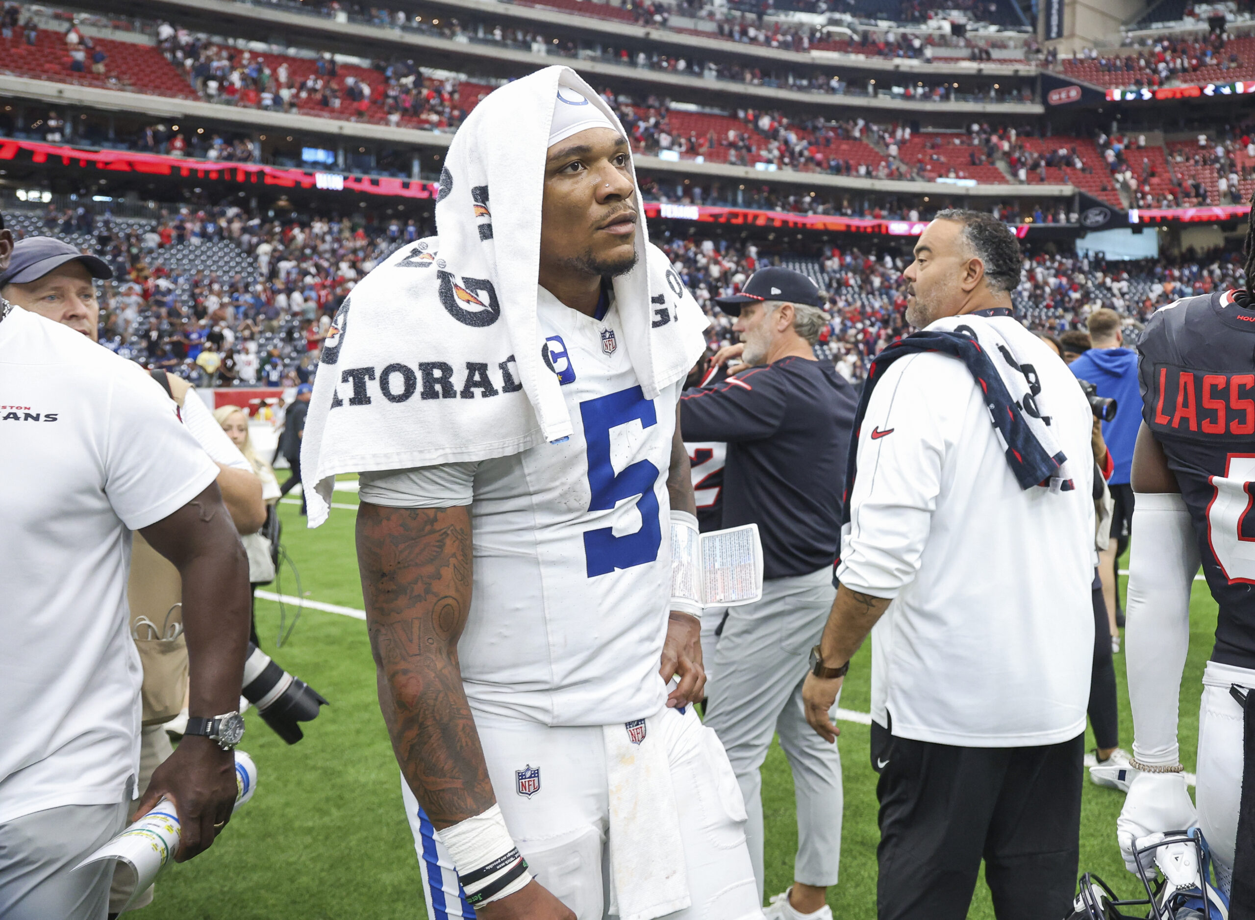 Indianapolis Colts quarterback Anthony Richardson